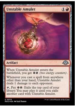Unstable Amulet
