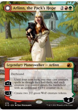Arlinn, the Pack's Hope // Arlinn, the Moon's Fury