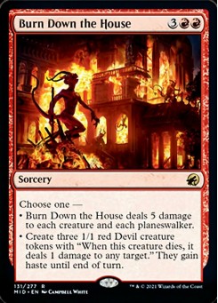 Burn Down the House