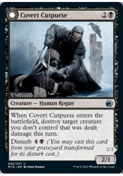 Covert Cutpurse // Covetous Geist