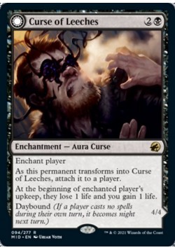 Curse of Leeches // Leeching Lurker