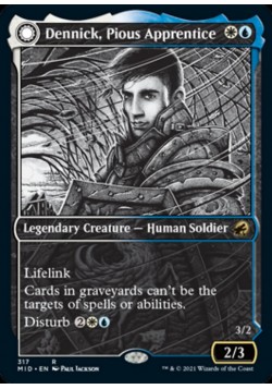 Dennick, Pious Apprentice // Dennick, Pious Apparition