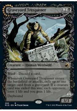 Graveyard Trespasser // Graveyard Glutton