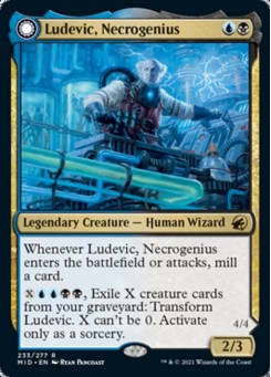 Ludevic, Necrogenius // Olag, Ludevic's Hubris