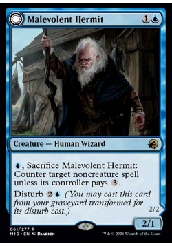 Malevolent Hermit // Benevolent Geist