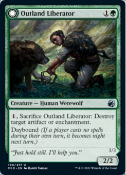 Outland Liberator // Frenzied Trapbreaker