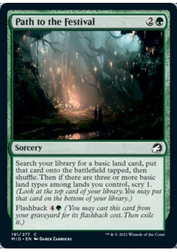 Path to the Festival