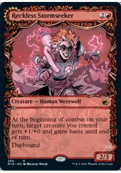 Reckless Stormseeker // Storm-Charged Slasher