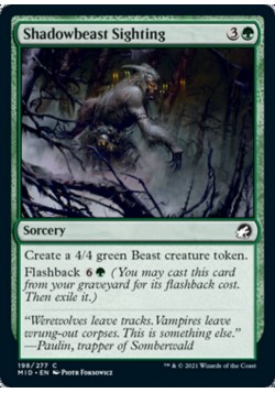 Shadowbeast Sighting