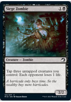 Siege Zombie