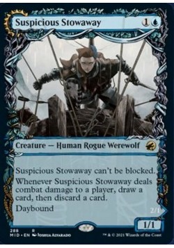 Suspicious Stowaway // Seafaring Werewolf