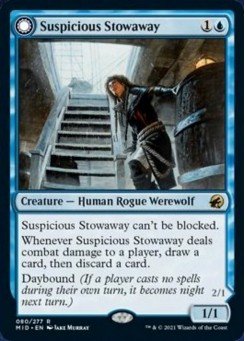 Suspicious Stowaway // Seafaring Werewolf