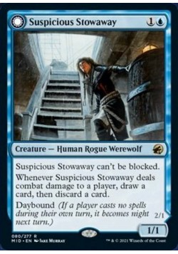 Suspicious Stowaway // Seafaring Werewolf