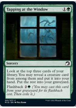 Tapping at the Window