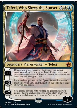 Teferi, Who Slows the Sunset