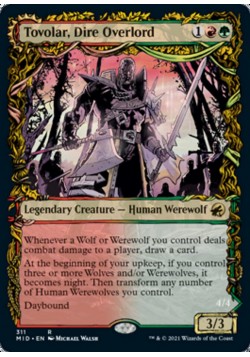 Tovolar, Dire Overlord // Tovolar, the Midnight Scourge