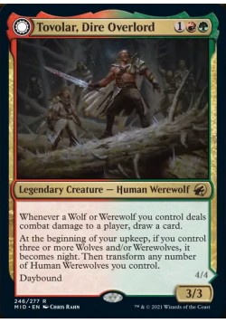 Tovolar, Dire Overlord // Tovolar, the Midnight Scourge