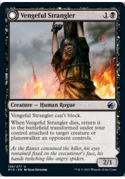 Vengeful Strangler // Strangling Grasp