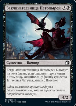 Заклинательница Нетопырей
