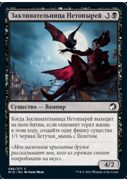 Заклинательница Нетопырей