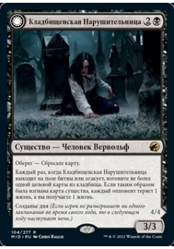 Кладбищенская Нарушительница