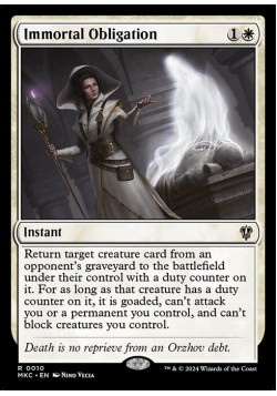 Immortal Obligation