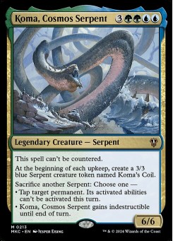 Koma, Cosmos Serpent