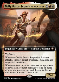 Nelly Borca, Impulsive Accuser