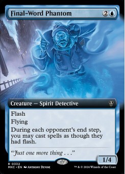 Final-Word Phantom