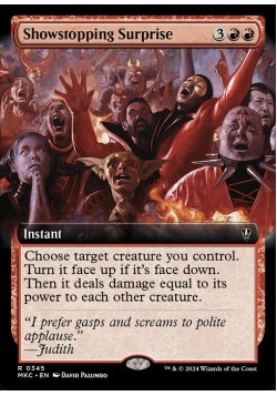 Showstopping Surprise