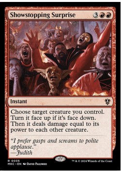 Showstopping Surprise