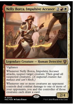 Nelly Borca, Impulsive Accuser