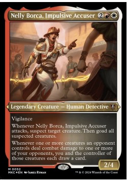 Nelly Borca, Impulsive Accuser