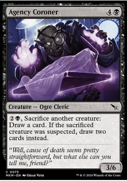 Agency Coroner