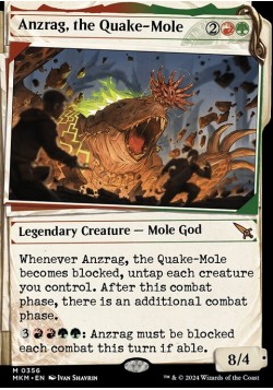 Anzrag, the Quake-Mole