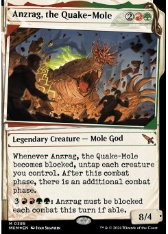 Anzrag, the Quake-Mole