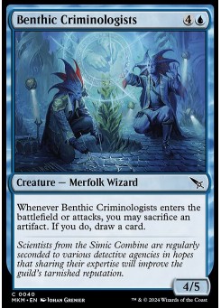 Benthic Criminologists