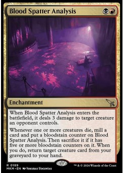 Blood Spatter Analysis