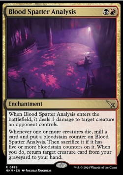 Blood Spatter Analysis