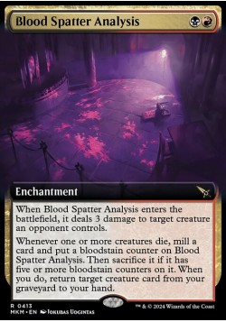 Blood Spatter Analysis