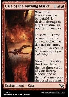 Case of the Burning Masks
