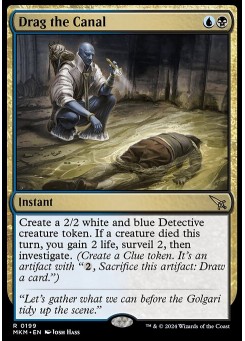 Drag the Canal