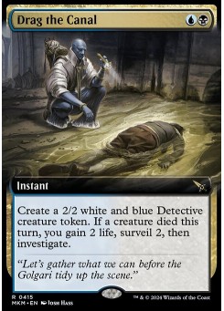 Drag the Canal