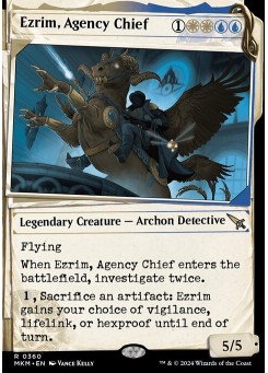 Ezrim, Agency Chief