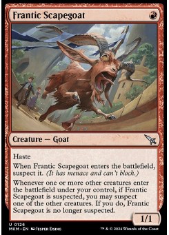 Frantic Scapegoat