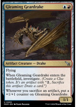 Gleaming Geardrake