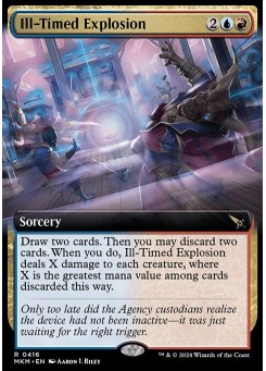 Ill-Timed Explosion