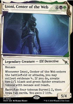 Izoni, Center of the Web