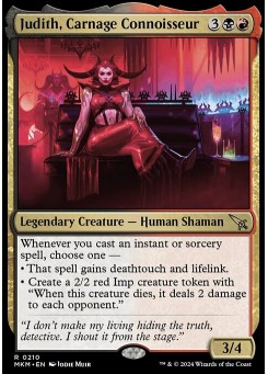 Judith, Carnage Connoisseur