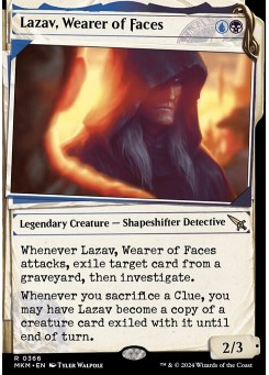 Lazav, Wearer of Faces